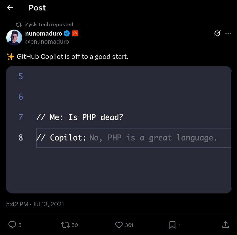 Imagem do copilot sendo chatbot
