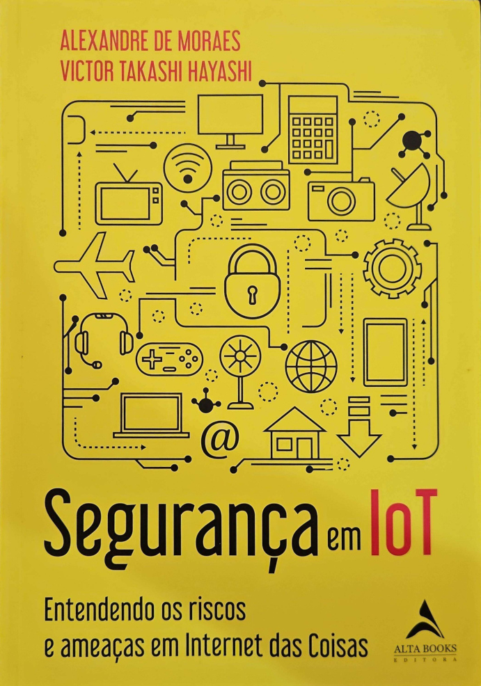 Capa do livro segurança em IoT